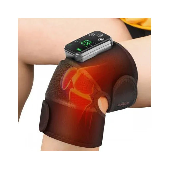 Aparat de masaj cu caldura si vibratii pentru genunchi umar si cot