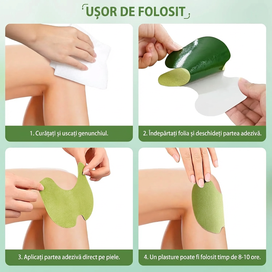 Plasturi cu Extract de Pelin – Confort și Relaxare