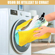 Saci de Spalare Pantofi si Perie cu Dispenser Solutie Premium pentru Curatarea Eficienta a Incaltamintei